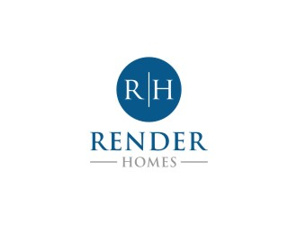 Render Homes logo design by sabyan