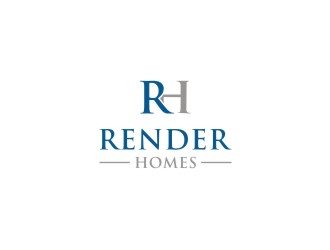 Render Homes logo design by sabyan