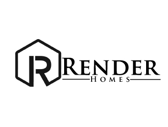 Render Homes logo design by AamirKhan