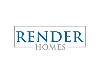 Render Homes logo design by sabyan