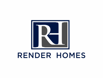 Render Homes logo design by hidro