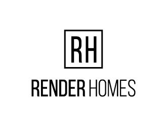 Render Homes logo design by gateout