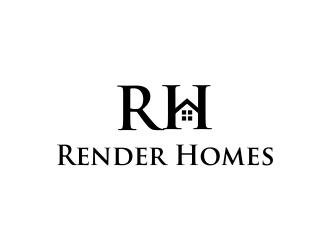 Render Homes logo design by dibyo