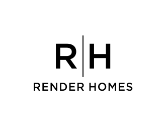 Render Homes logo design by dibyo