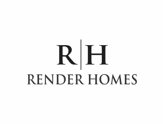 Render Homes logo design by santrie