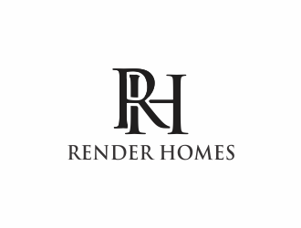 Render Homes logo design by santrie
