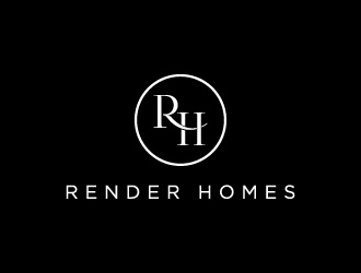 Render Homes logo design by sndezzo