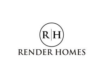 Render Homes logo design by muda_belia