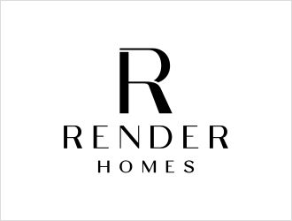 Render Homes logo design by Shabbir