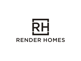 Render Homes logo design by blessings