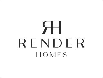 Render Homes logo design by Shabbir