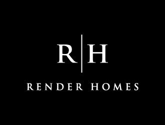 Render Homes logo design by sndezzo