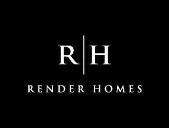 Render Homes logo design by sndezzo