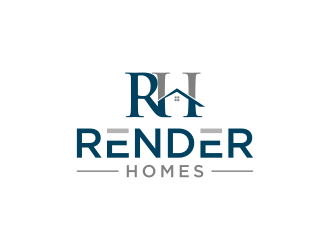 Render Homes logo design by ArRizqu