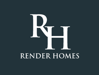 Render Homes logo design by AamirKhan
