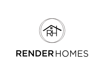 Render Homes logo design by MUNAROH