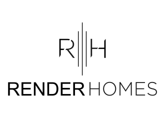 Render Homes logo design by MUNAROH