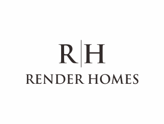 Render Homes logo design by InitialD