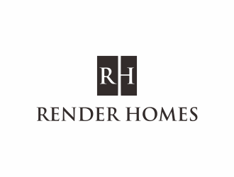 Render Homes logo design by InitialD