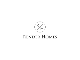 Render Homes logo design by hoqi