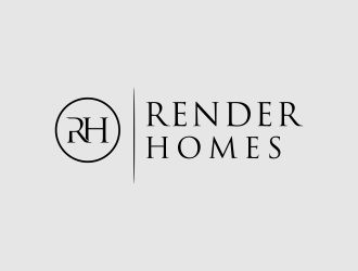 Render Homes logo design by Raynar