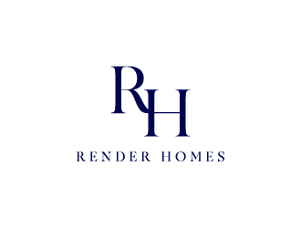 Render Homes logo design by wongndeso