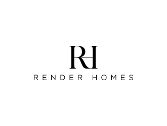 Render Homes logo design by wongndeso