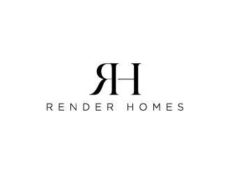 Render Homes logo design by wongndeso