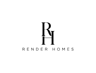 Render Homes logo design by wongndeso