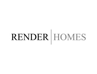 Render Homes logo design by mukleyRx