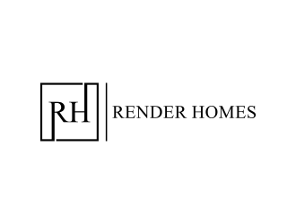 Render Homes logo design by mukleyRx