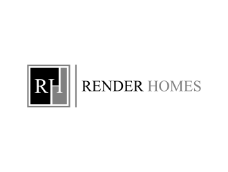 Render Homes logo design by mukleyRx