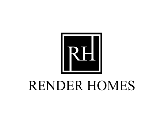 Render Homes logo design by mukleyRx