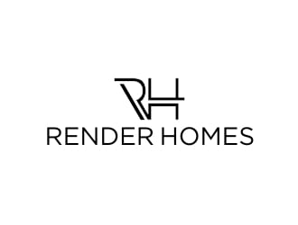 Render Homes logo design by protein