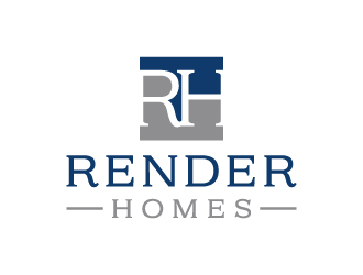 Render Homes logo design by akilis13