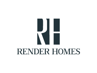 Render Homes logo design by akilis13
