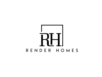 Render Homes logo design by Foxcody