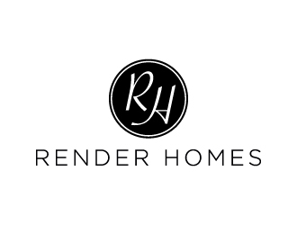 Render Homes logo design by jonggol
