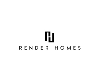 Render Homes logo design by Foxcody