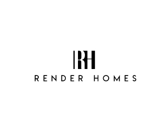 Render Homes logo design by Foxcody