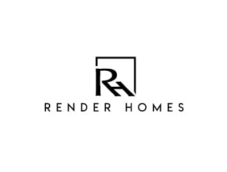Render Homes logo design by Foxcody