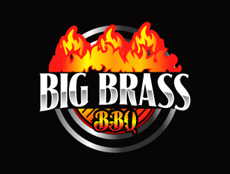 Big Brass BBQ logo design by AamirKhan