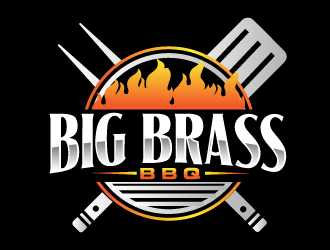 Big Brass BBQ logo design by AamirKhan