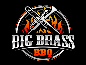 Big Brass BBQ logo design by haze