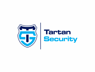 Tartan Security logo design by santrie