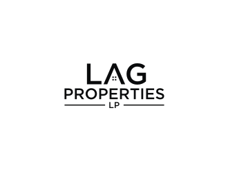 LAG Properties, LP logo design by muda_belia