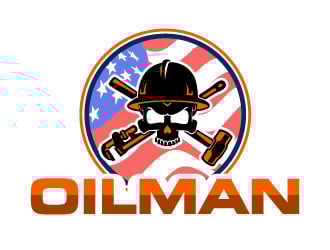 Oilman logo design by Suvendu