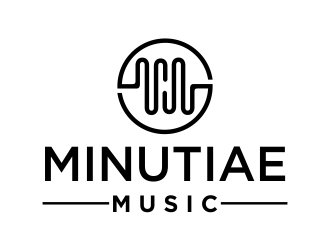 Minutiae Music logo design by cikiyunn