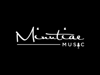 Minutiae Music logo design by christabel