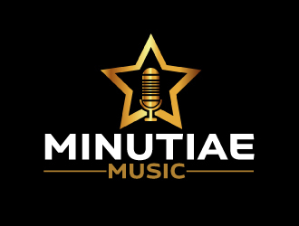 Minutiae Music logo design by AamirKhan